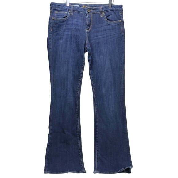 KUT From The KLOTH NATALIE Women's Jeans High Rise Boot Cut Size 6 - Picture 3 of 9